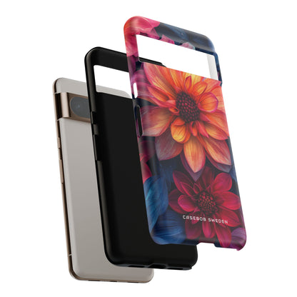 Fiery Bloom Harmony Google Pixel 8 - Tough Phone Case