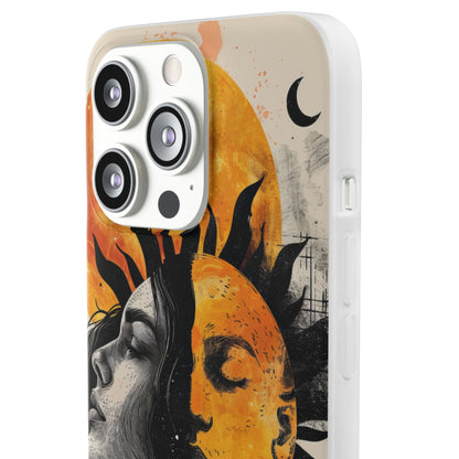 Sunlit Duality | Flexible Phone Case for iPhone