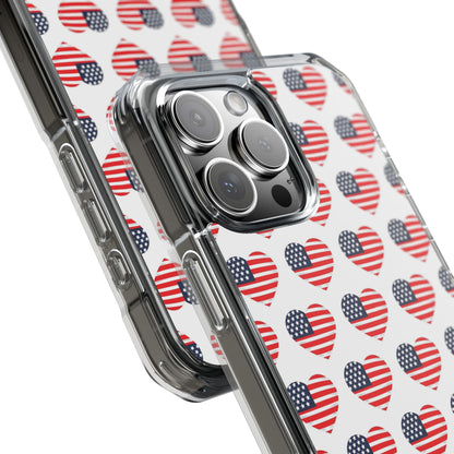 Hearts Embrace Freedom iPhone Case - Impact