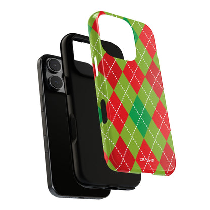Diamond Shapes Dance - iPhone Case
