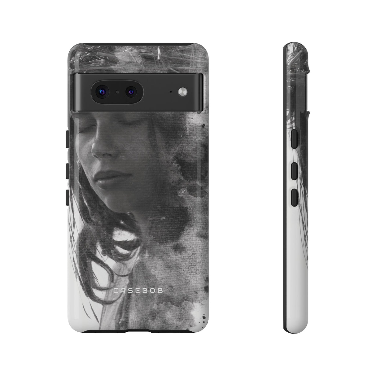 Portrait Lady Phone Case - Protective - Protective Phone Case