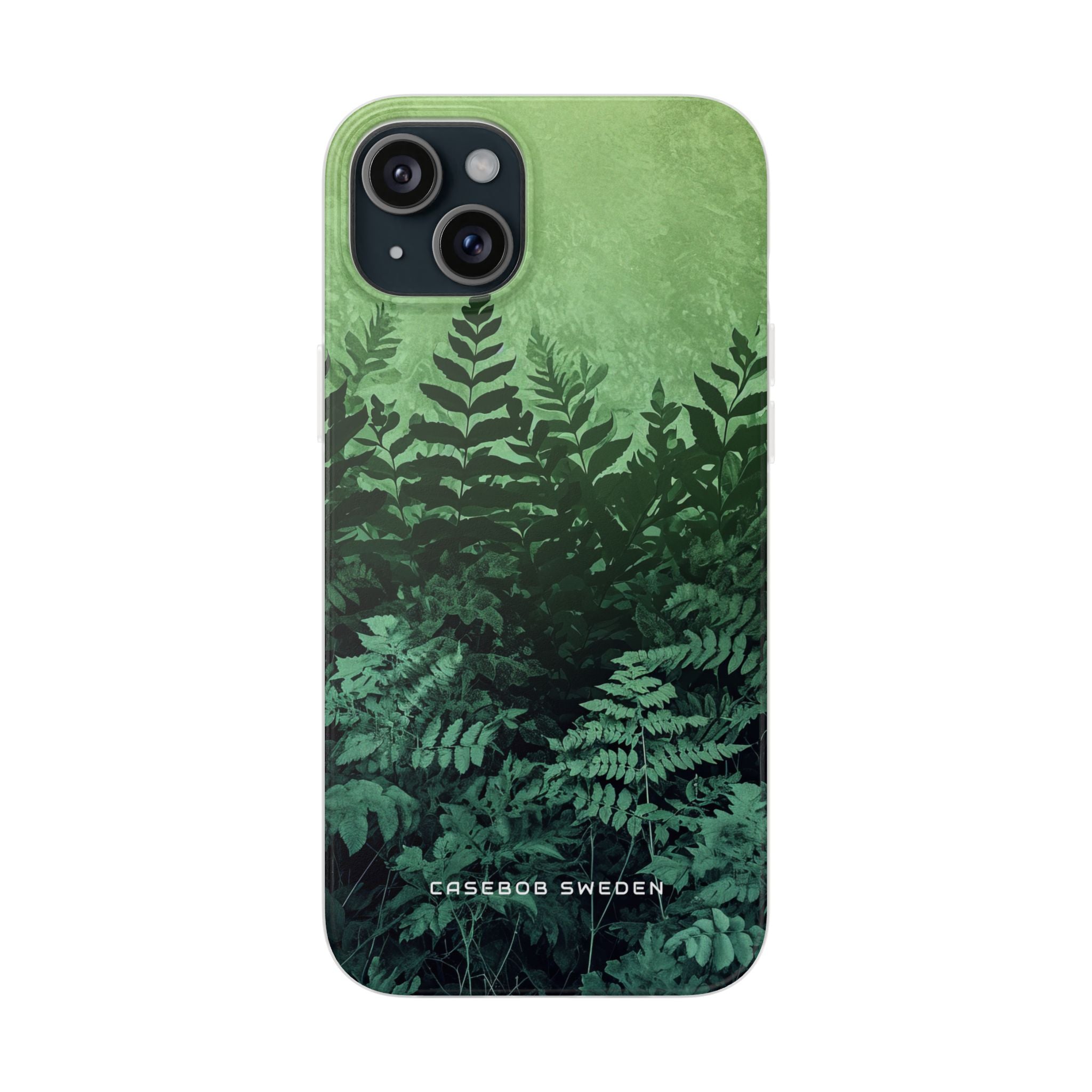 Gradient Fernscape Lush iPhone 15 - Flexi Phone Case