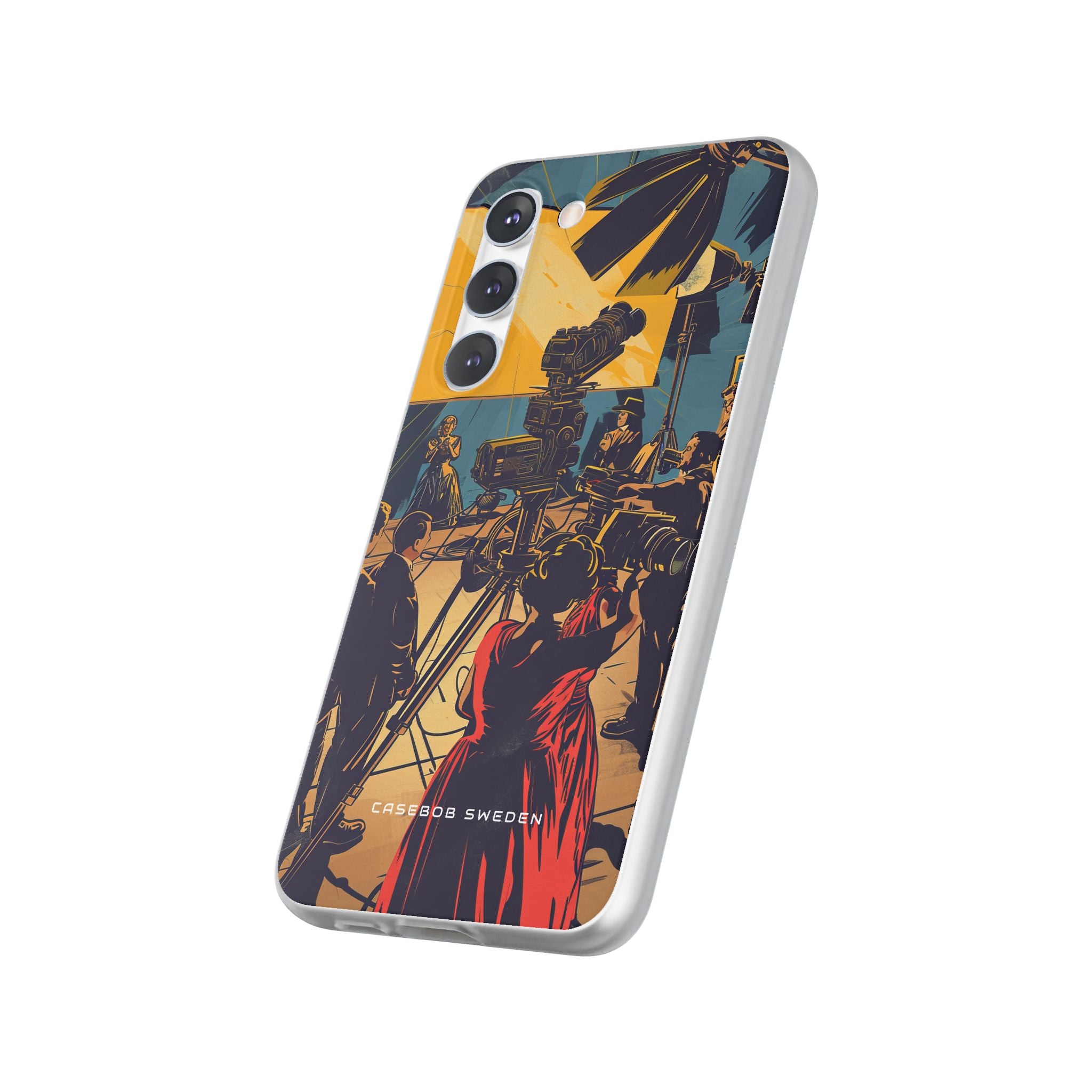 Golden Era Cinematic Spotlight Samsung S23 - Flexi Phone Case