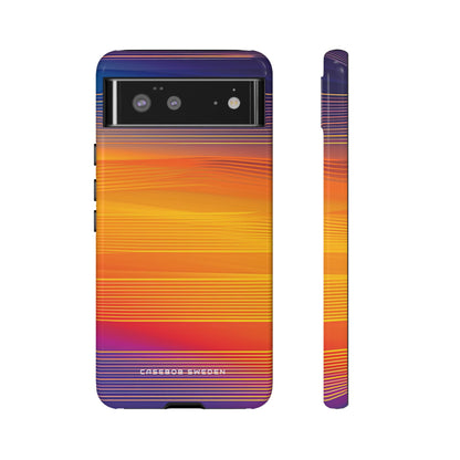 Gradient Sunset Flow Google Pixel 6 - Tough Phone Case