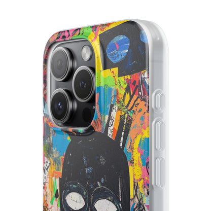 Skull Vortex iPhone 15 Pro Case - Soft