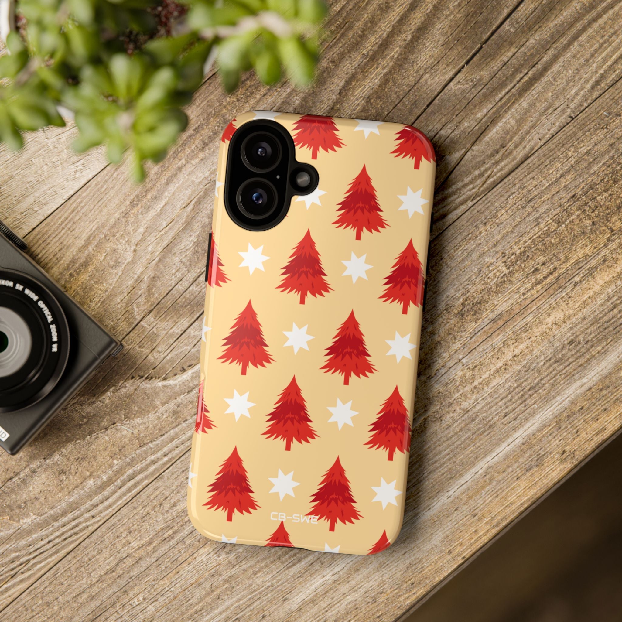 Christmas Trees Shine - iPhone Case