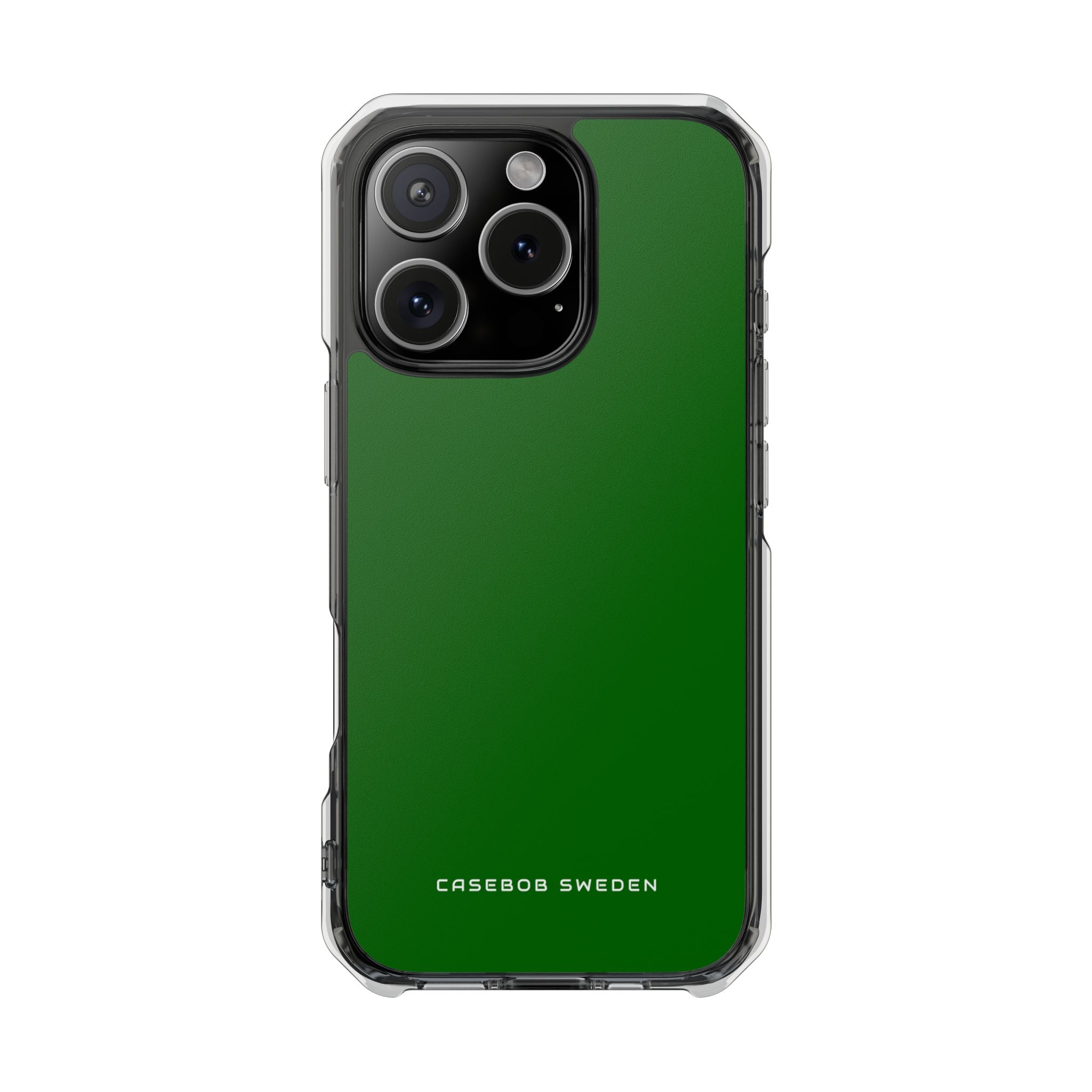 Dark Green iPhone 16 - Clear Impact Phone Case