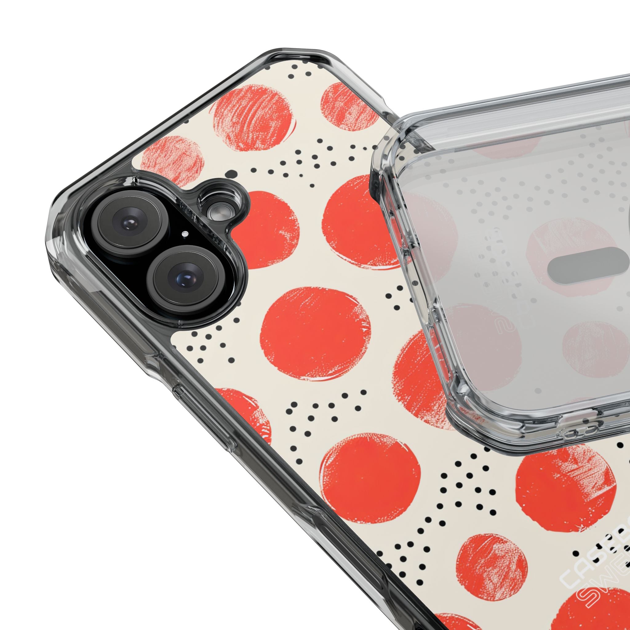 Red Dot Harmony iPhone 16 - Impact Clear+