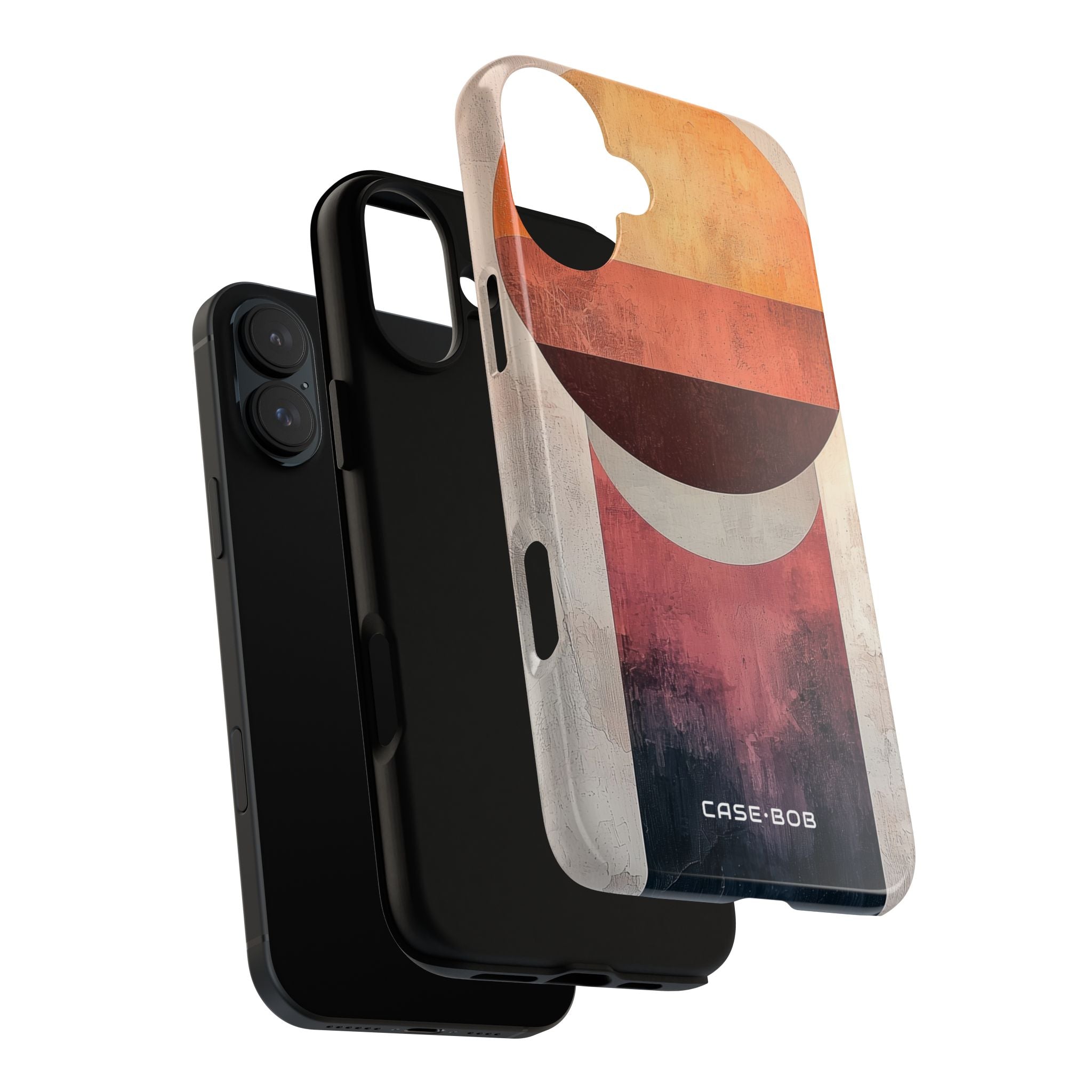 Bisected Horizon iPhone 16 Plus Case - Tough