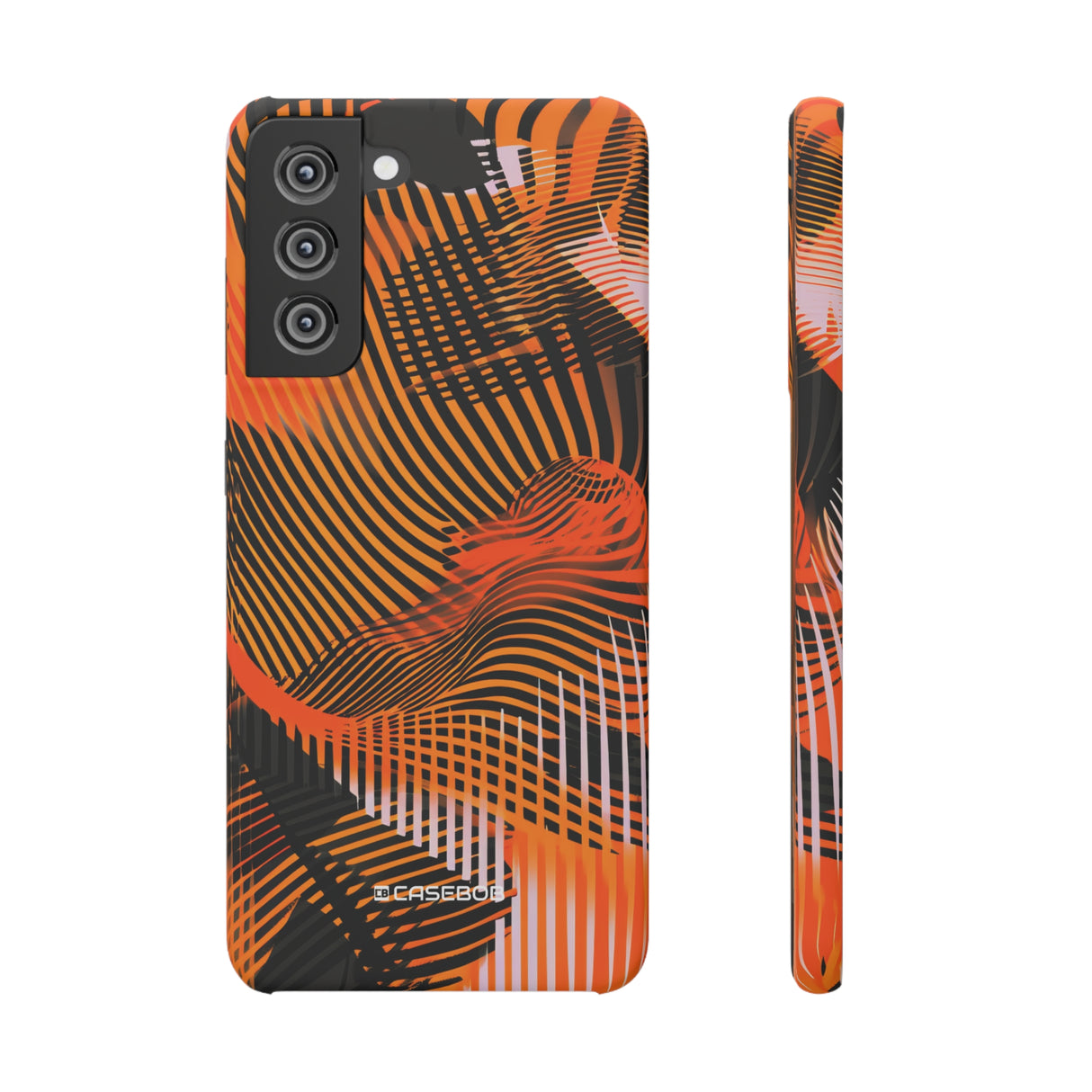 Pantone Tangerine Design | Handyhülle für Samsung (Slim Case)