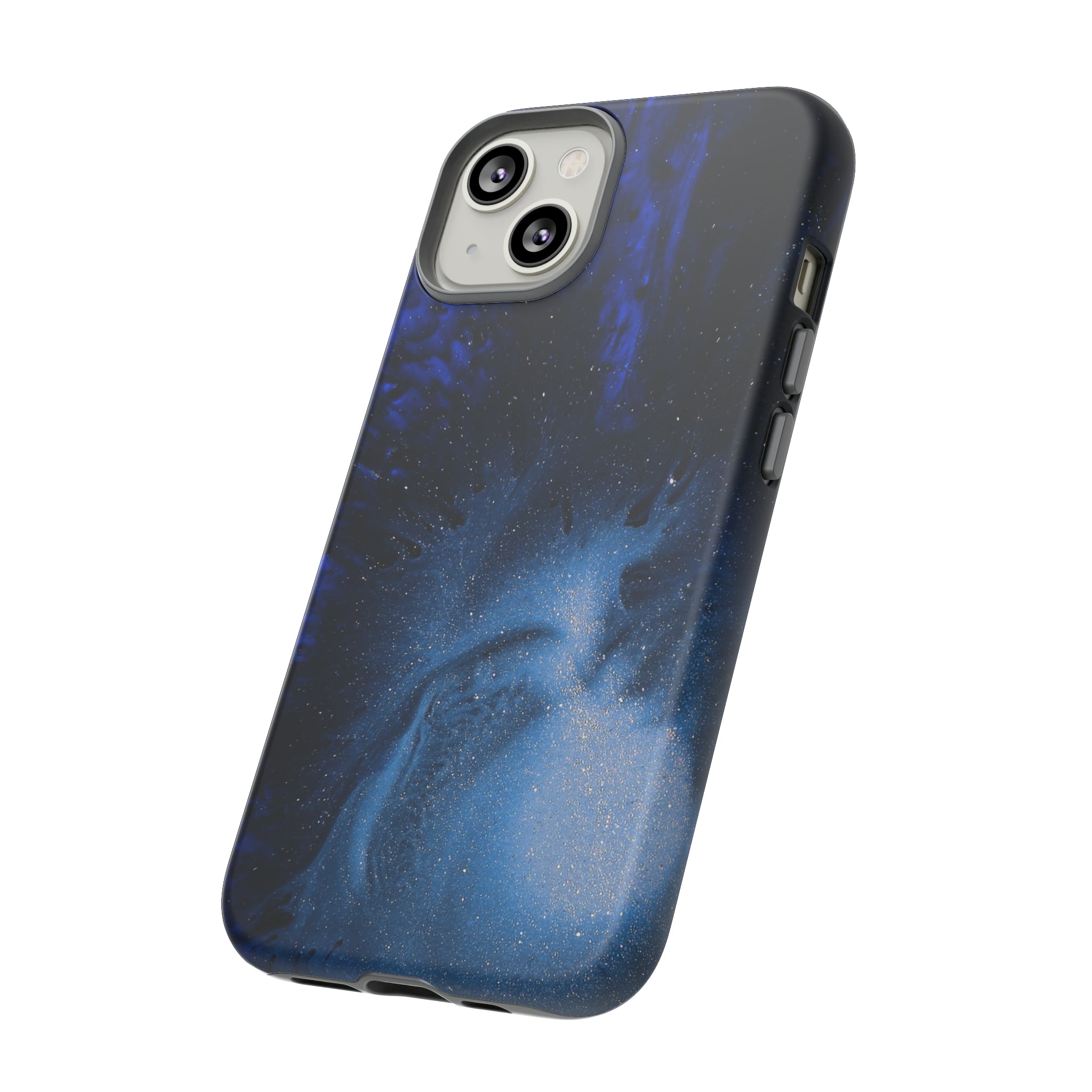 Winter Blue Ink Art - Protective Phone Case