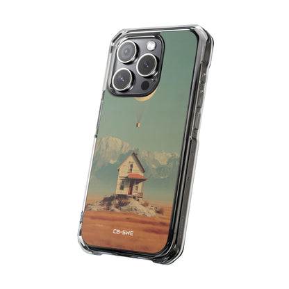 Moon Hovers Low iPhone Case - Impact