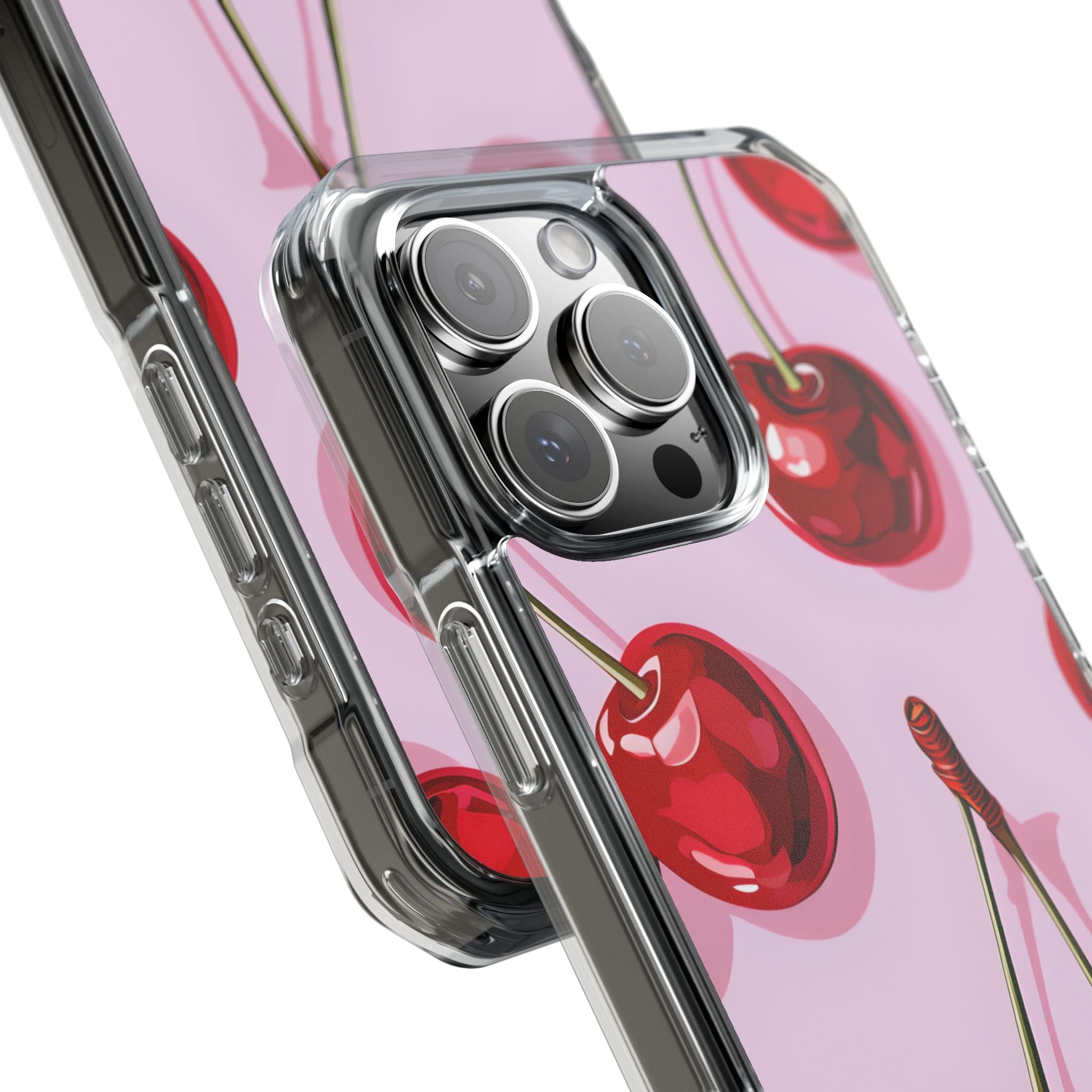 Glossy Cherry Burst iPhone 16 Pro Max Case - Impact