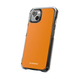 Tangerine | Phone Case for iPhone (Clear Impact Case - Magnetic)