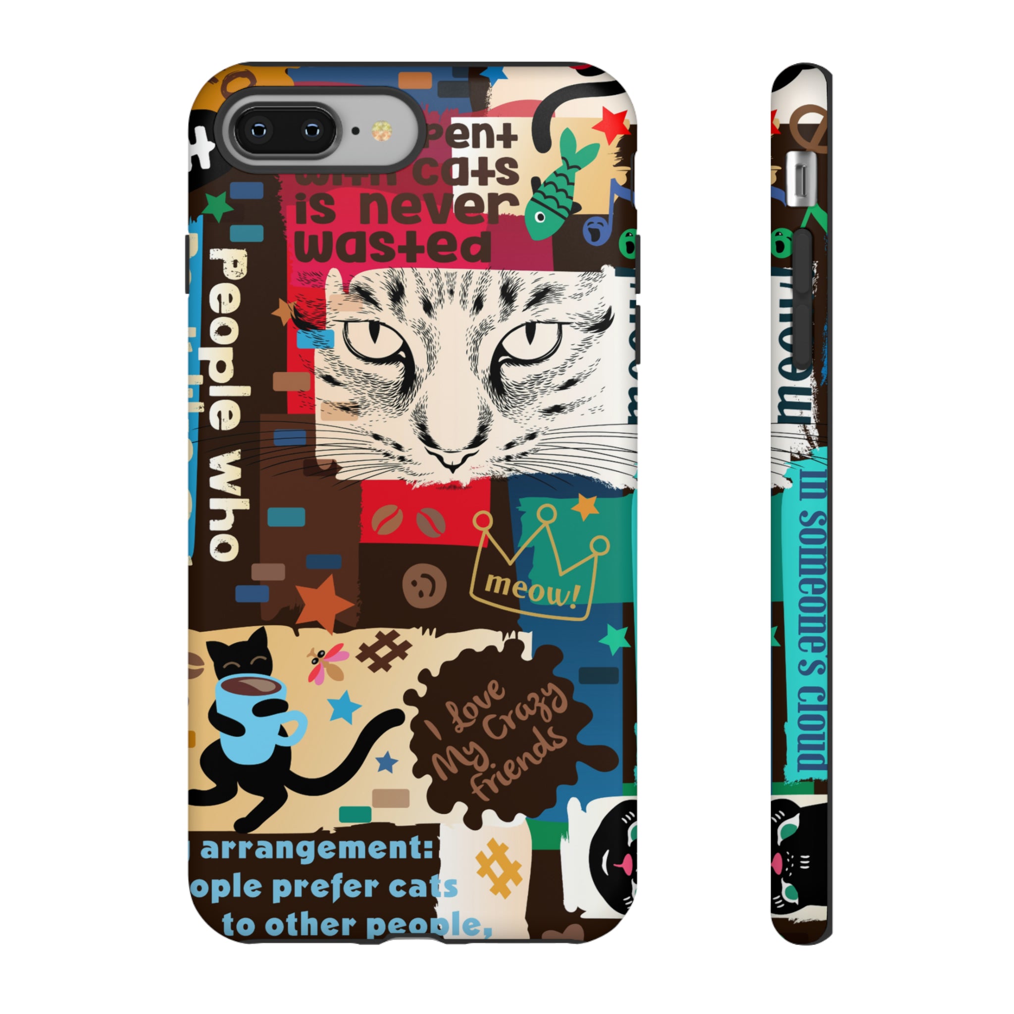 Cat Collage - Protective Phone Case