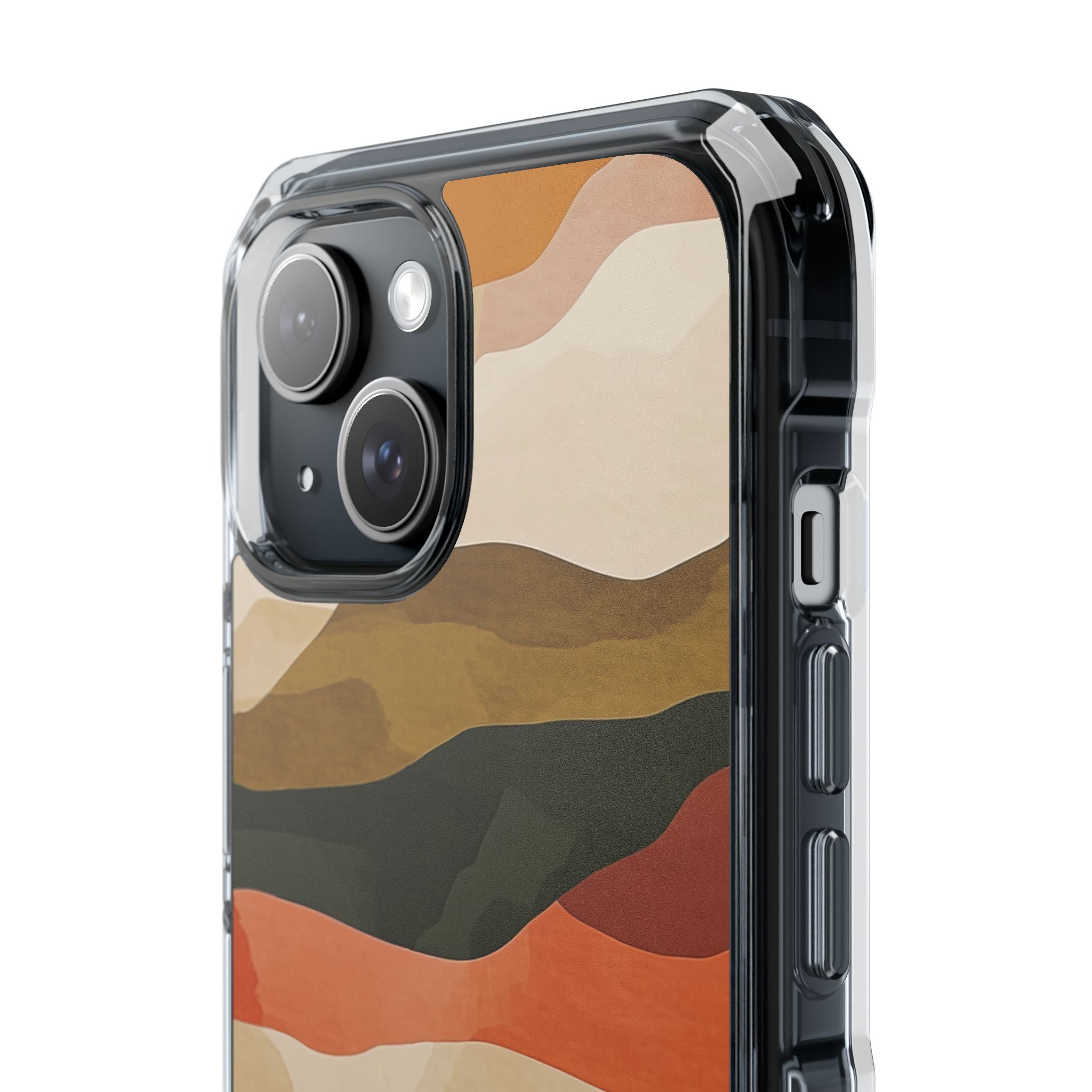 Earthflow Harmony iPhone 15 - Clear Impact Phone Case