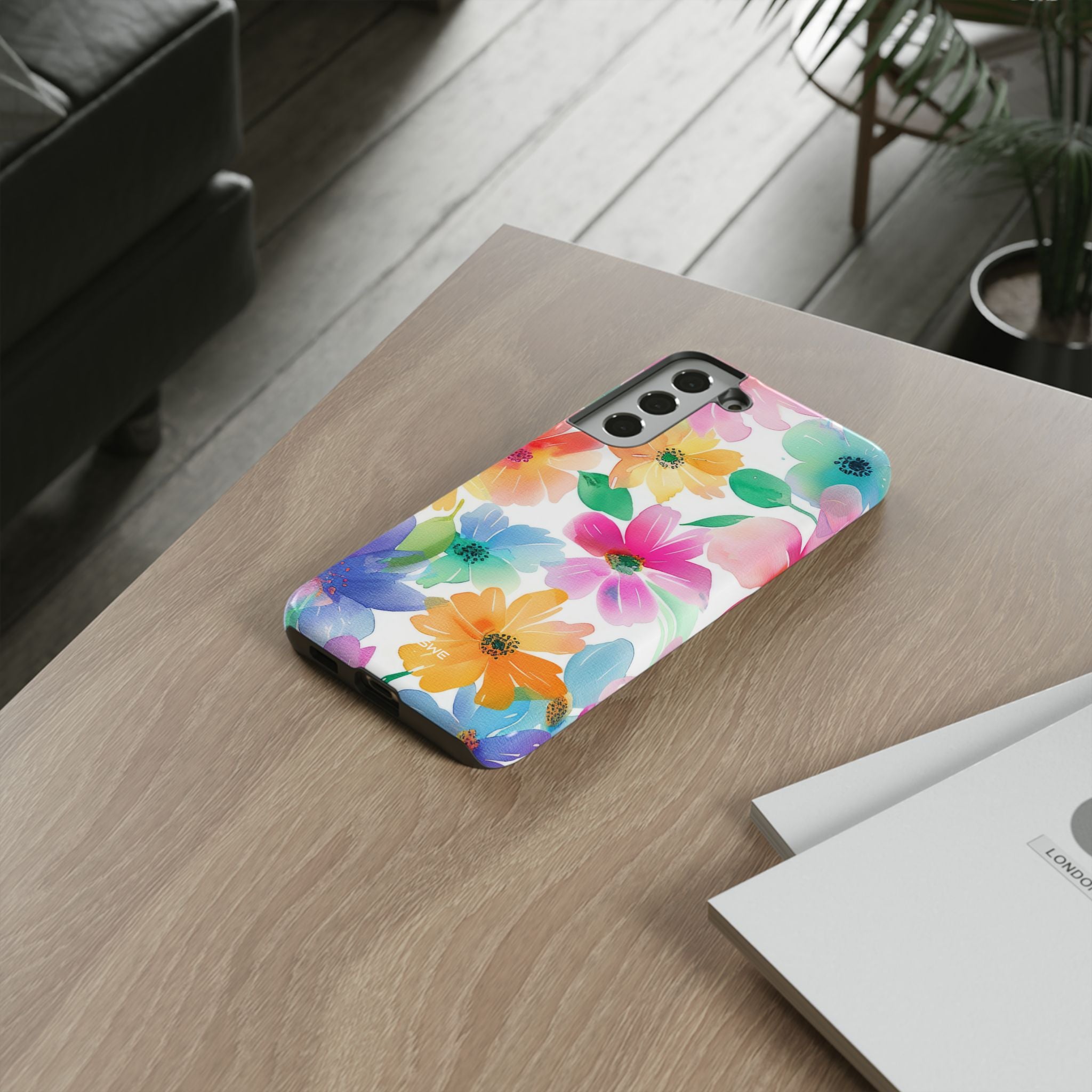 Vibrant Floral Impression - Samsung Case