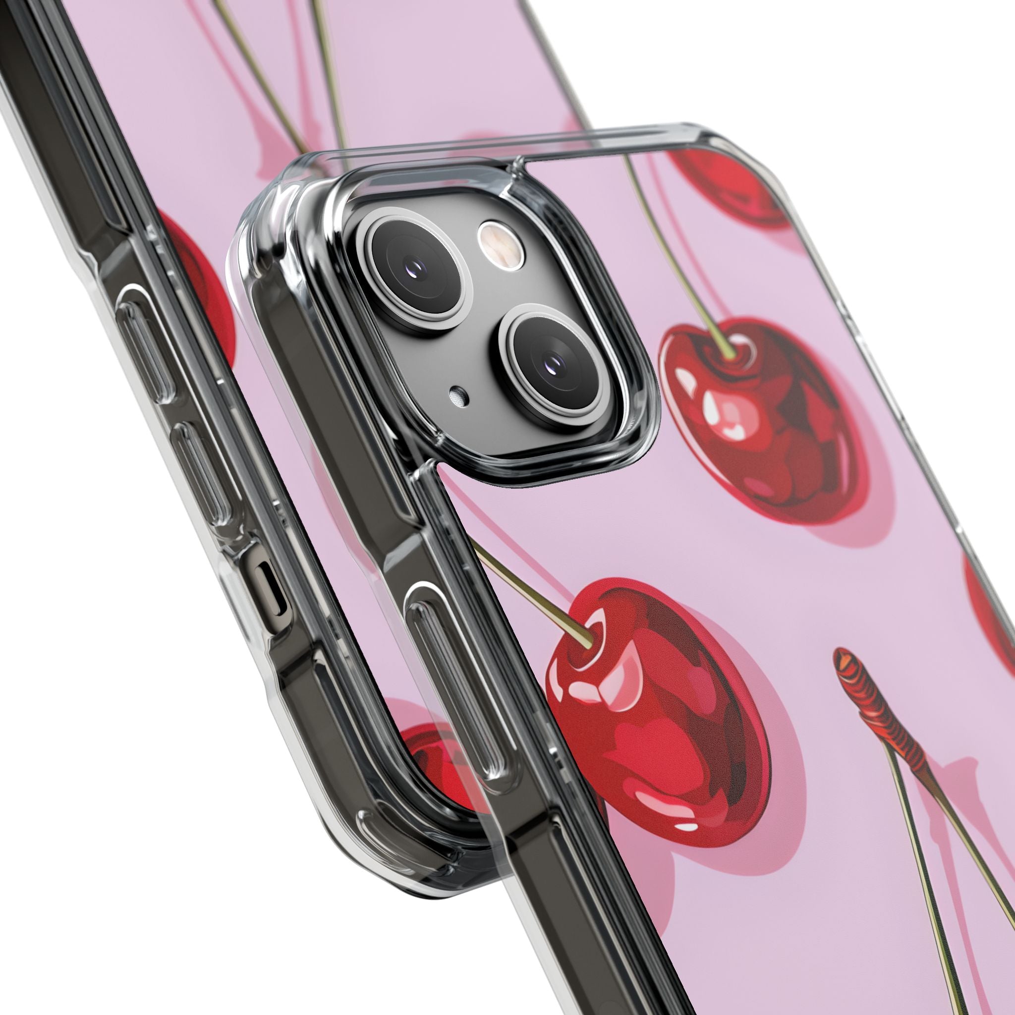 Glossy Cherry Burst iPhone 14 Case - Impact