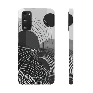 Monochrome Dynamics | Slim Phone Case for Samsung