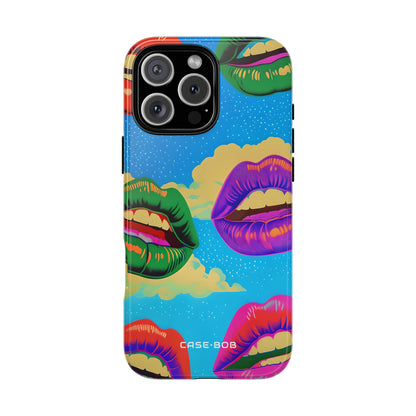 Colorful Lipscape iPhone 16 Pro Max Case - Tough