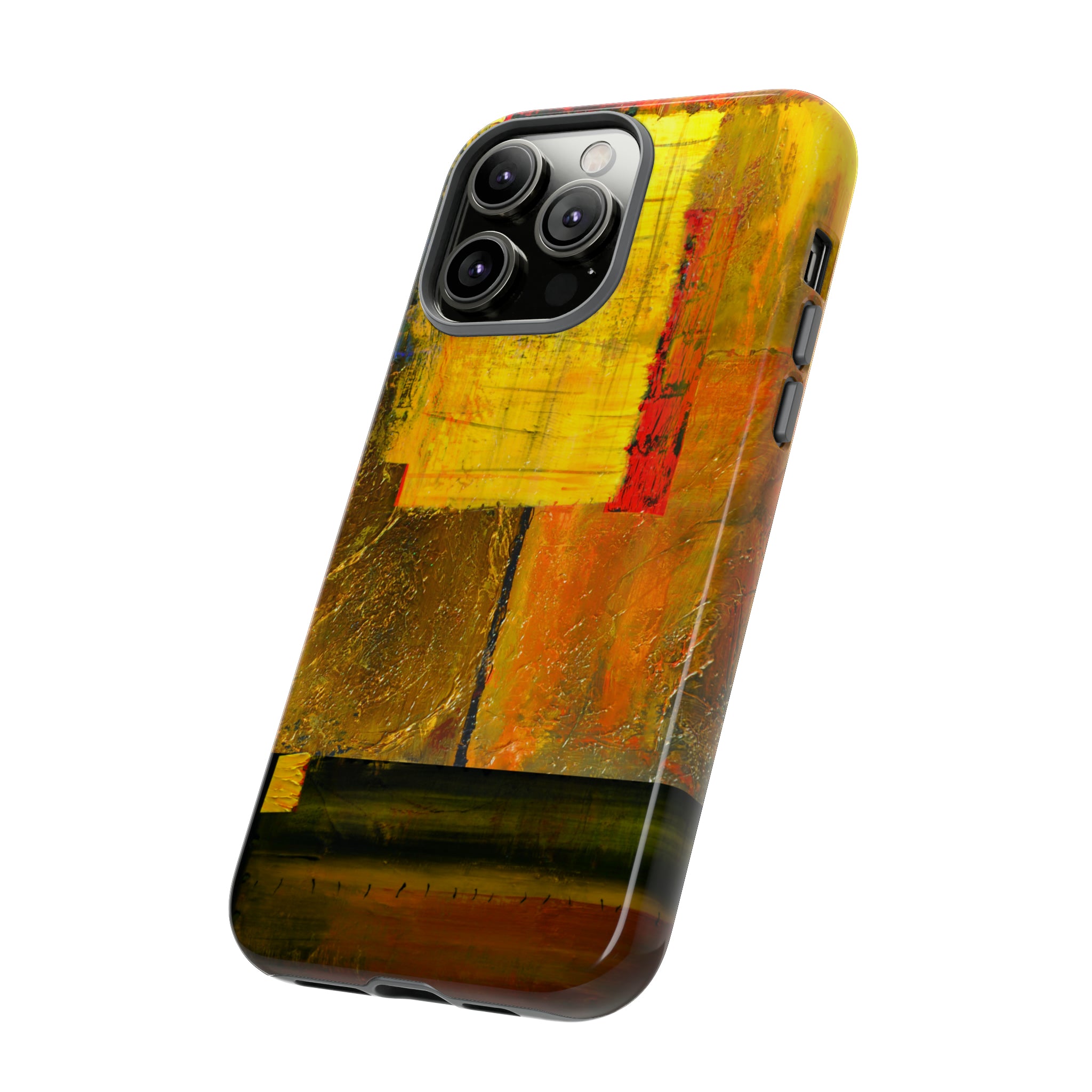 Yellow Painting - Protective Phone Case