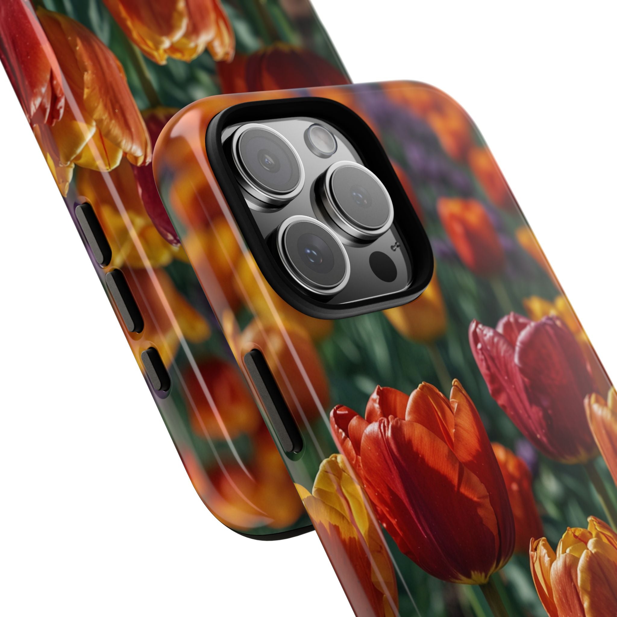 Tulips Embrace Breeze - iPhone Case