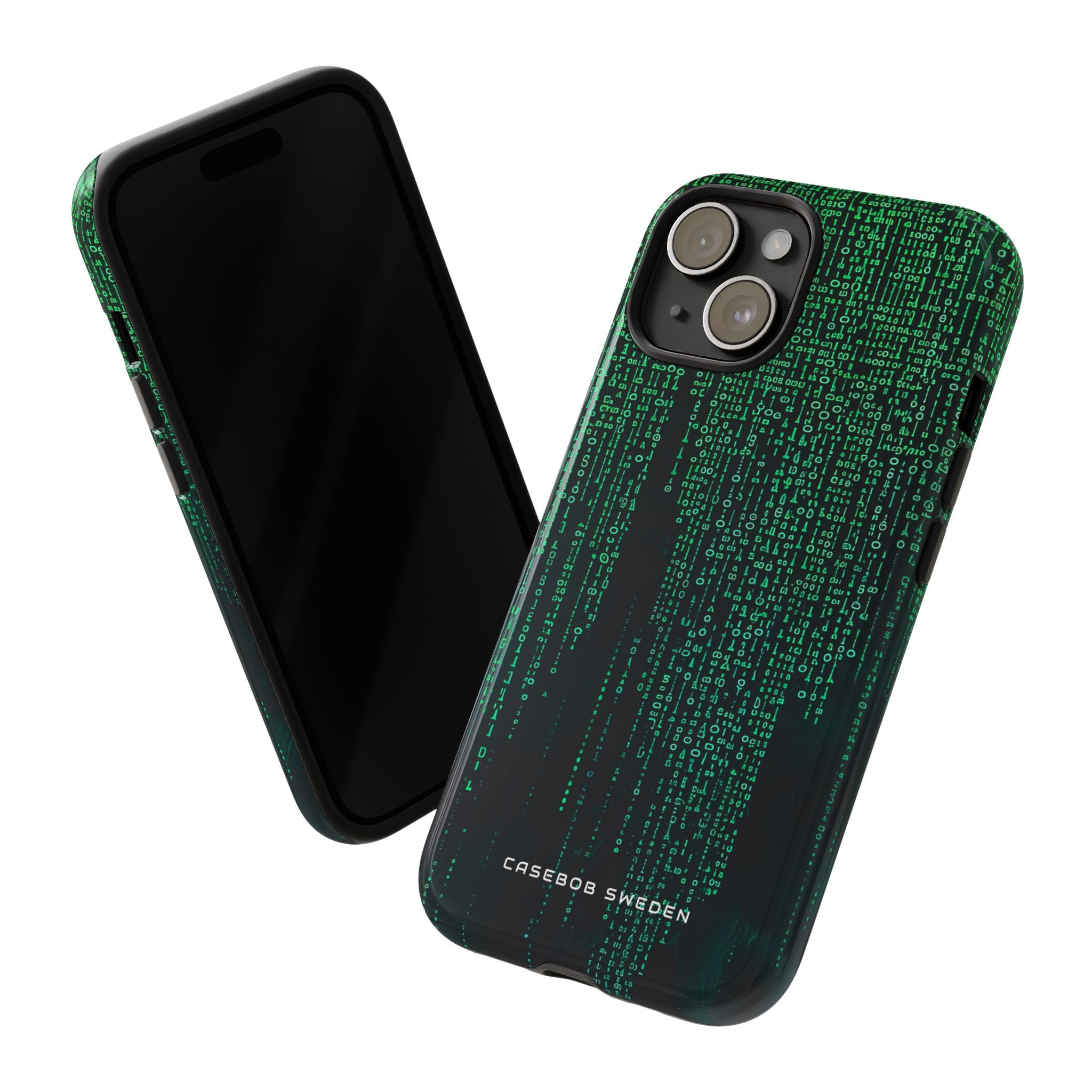 Matrix Gradient Flow iPhone 15 - Tough Phone Case