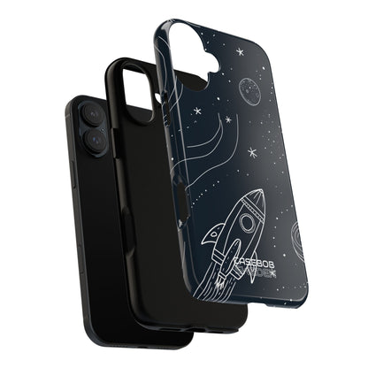 Cosmic Rocket Drift iPhone 16 - Tough