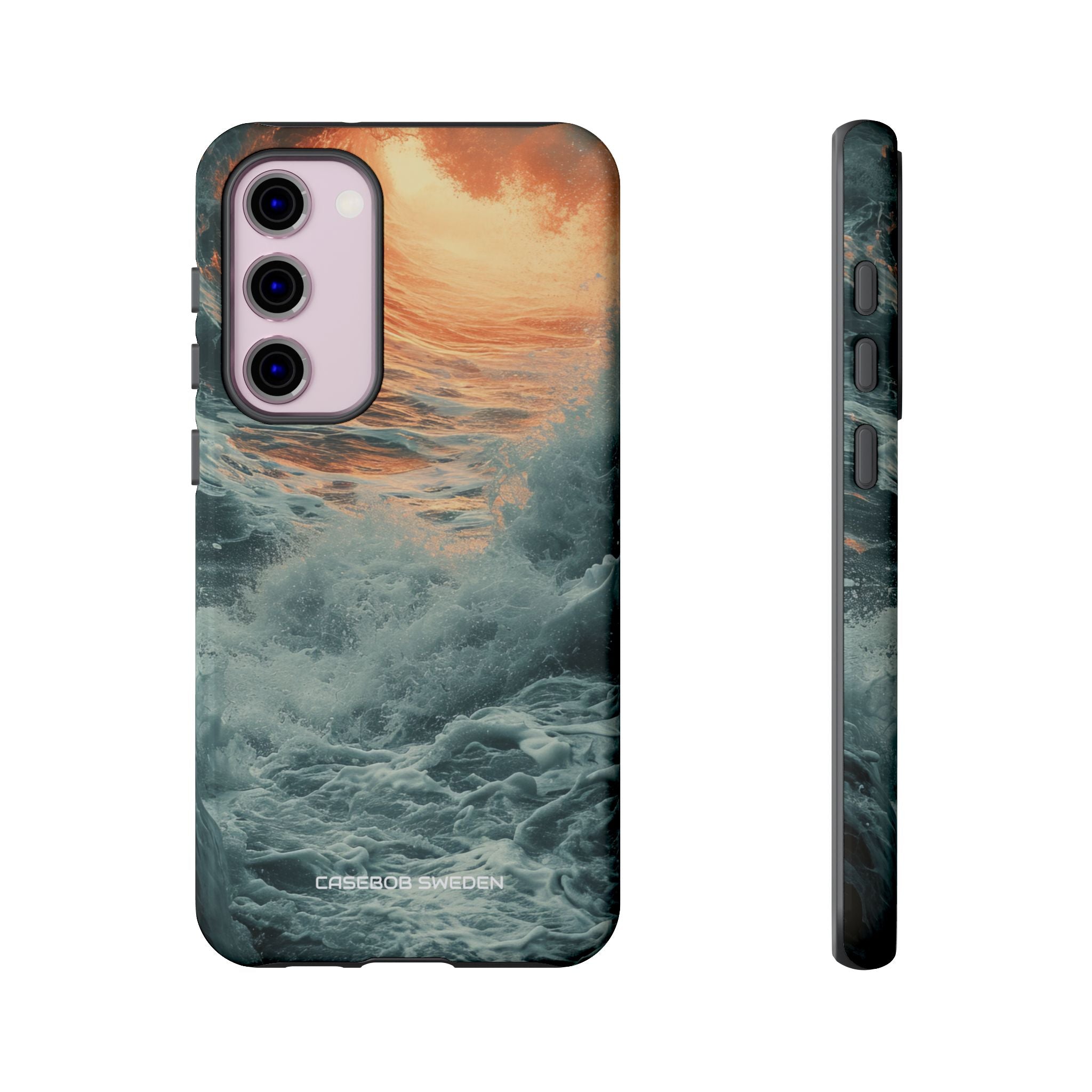 Fiery Wave Power - Tough Samsung S23 Phone Case