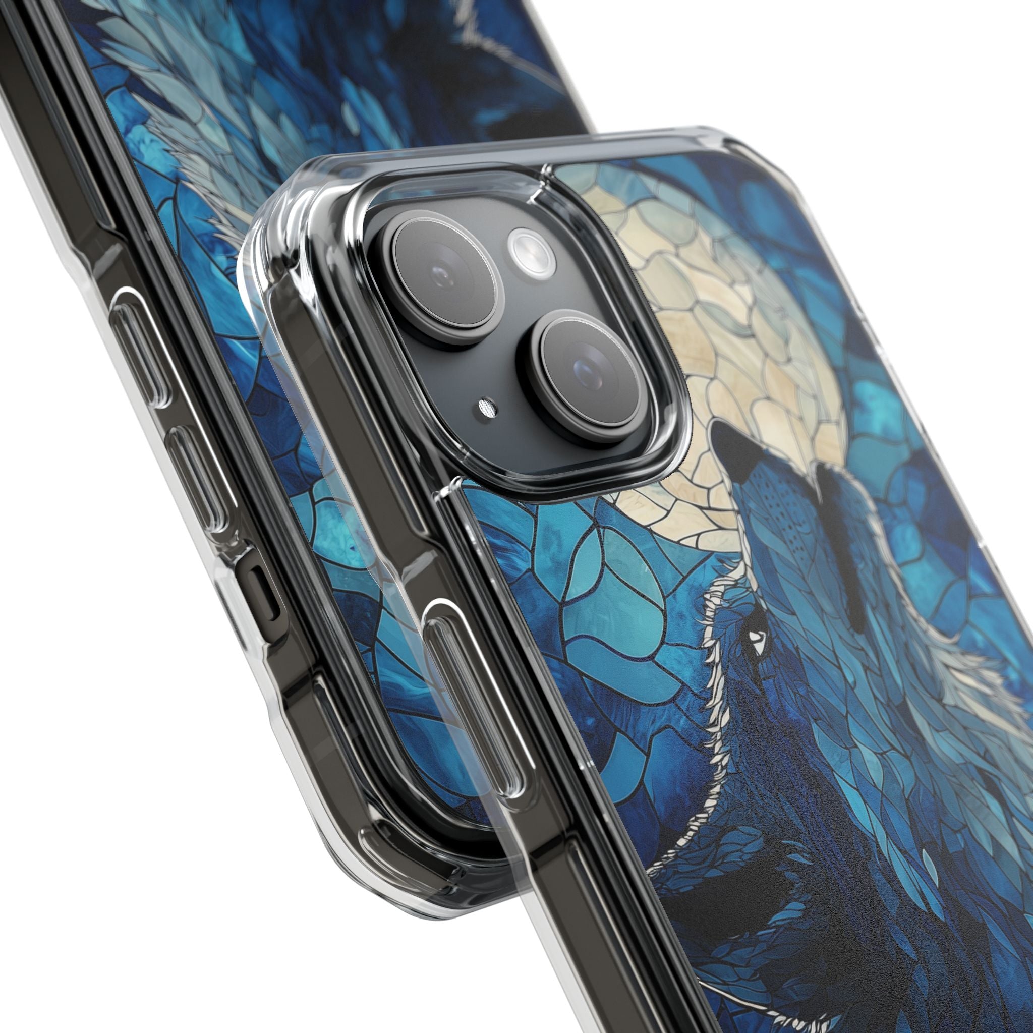Wolf Howls Moonlight iPhone Case - Impact