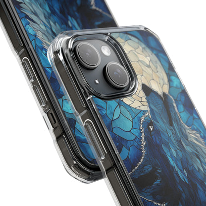 Wolf Howls Moonlight iPhone Case - Impact