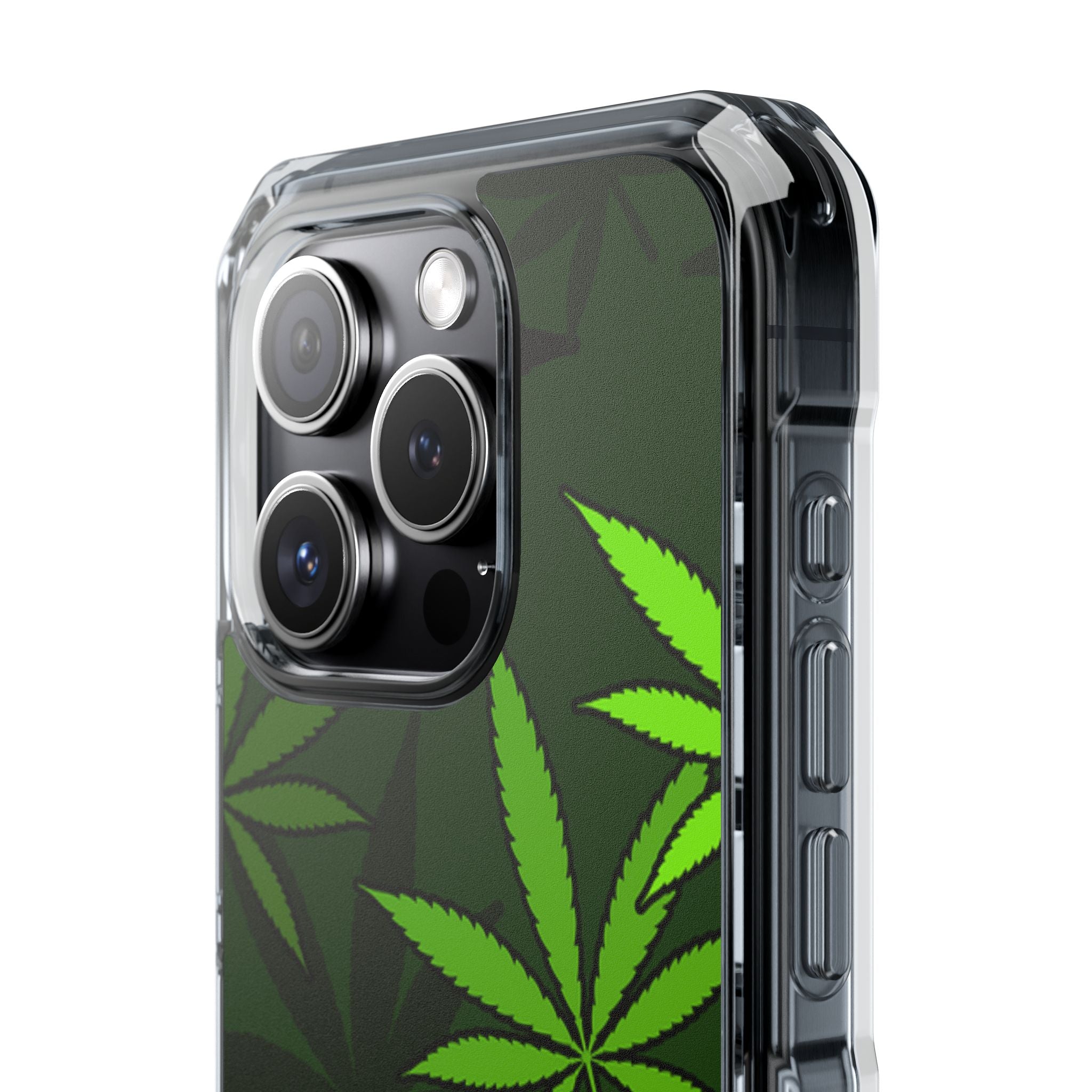 Green Leaf Symmetry iPhone Case - Impact