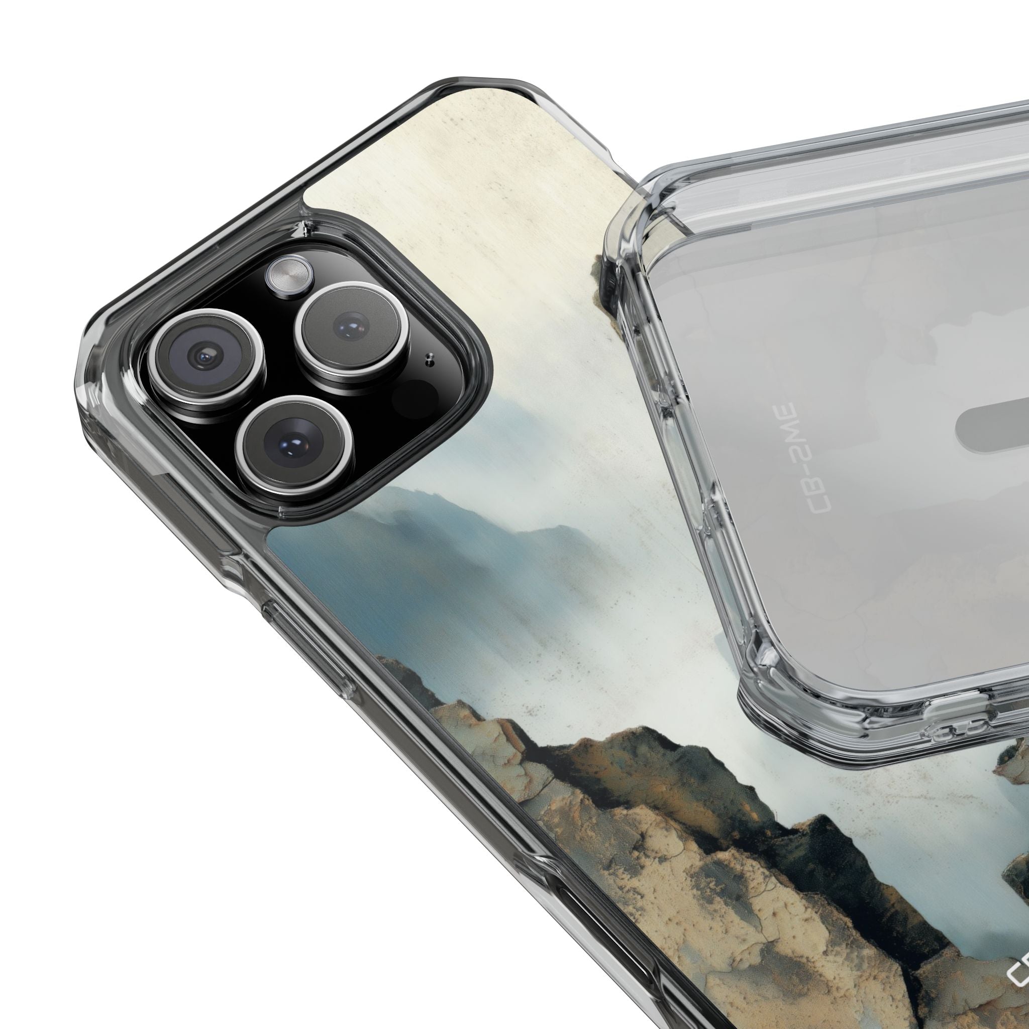 Cracks Frame Serenity iPhone Case - Impact