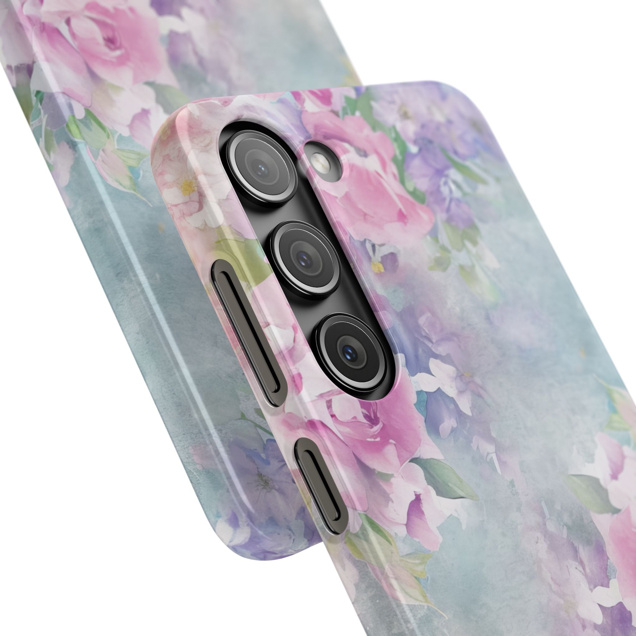 Dreamy Floral Watercolor - Slim Samsung S23 Phone Case