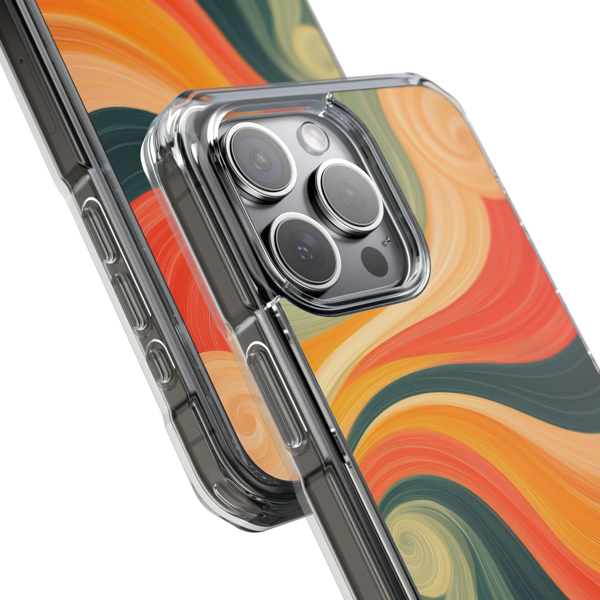 Swirling Ember iPhone 15 Pro Max Case - Impact