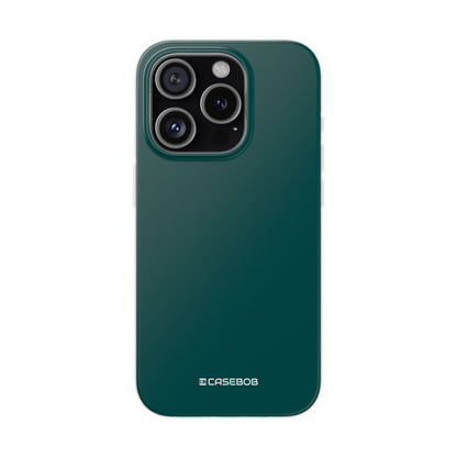 Deep Jungle Green | Phone Case for iPhone (Flexible Case)