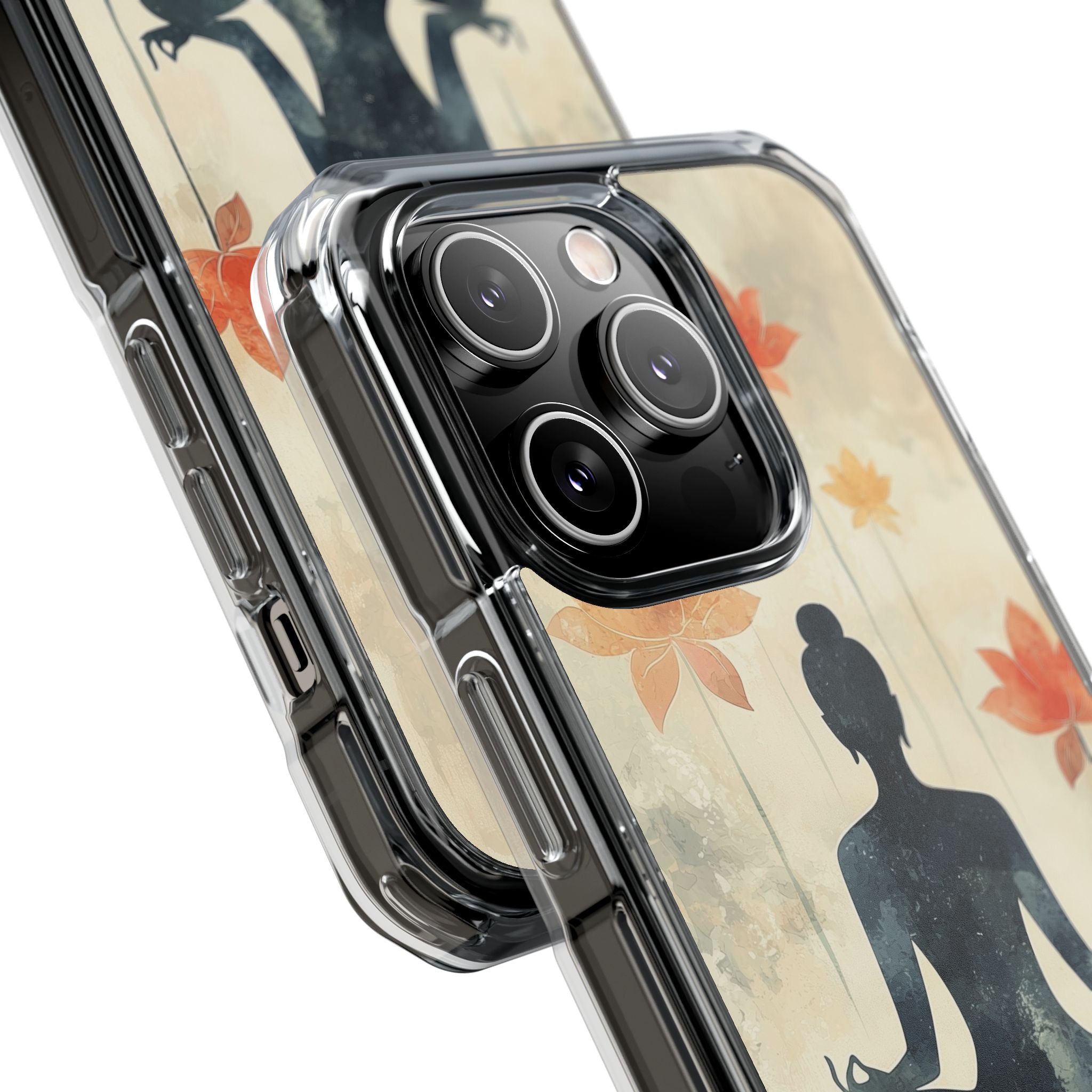 Lotus Blooms Surround iPhone Case - Impact