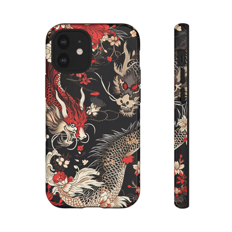 Oni Demons & Sacred Symbols - Protective Phone Case