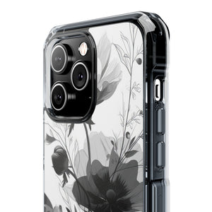 Botanical Elegance – Handyhülle für iPhone (Clear Impact – Magnetisch)