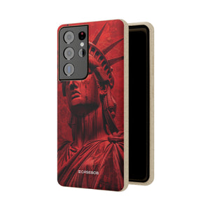 Red Liberty Revolution | Biodegradable Phone Case