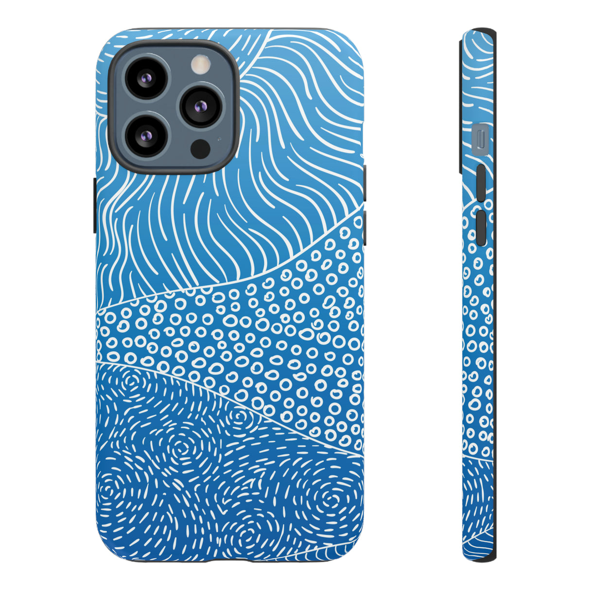 Abstract Landscape Hills - Protective Phone Case