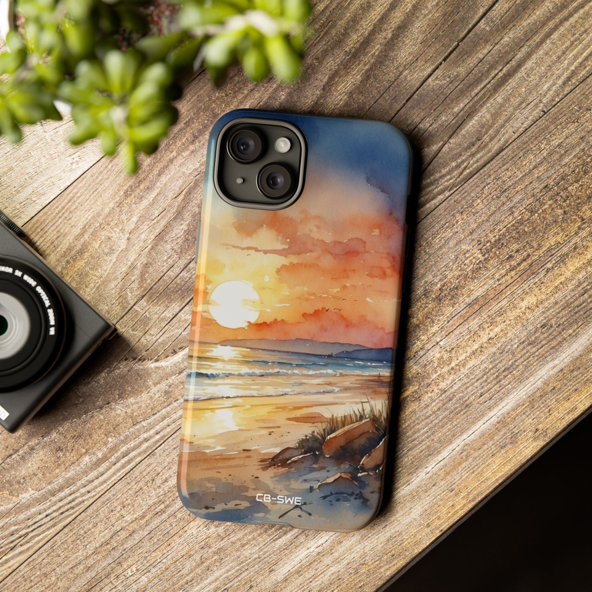 Sunset Dances Over - iPhone Case