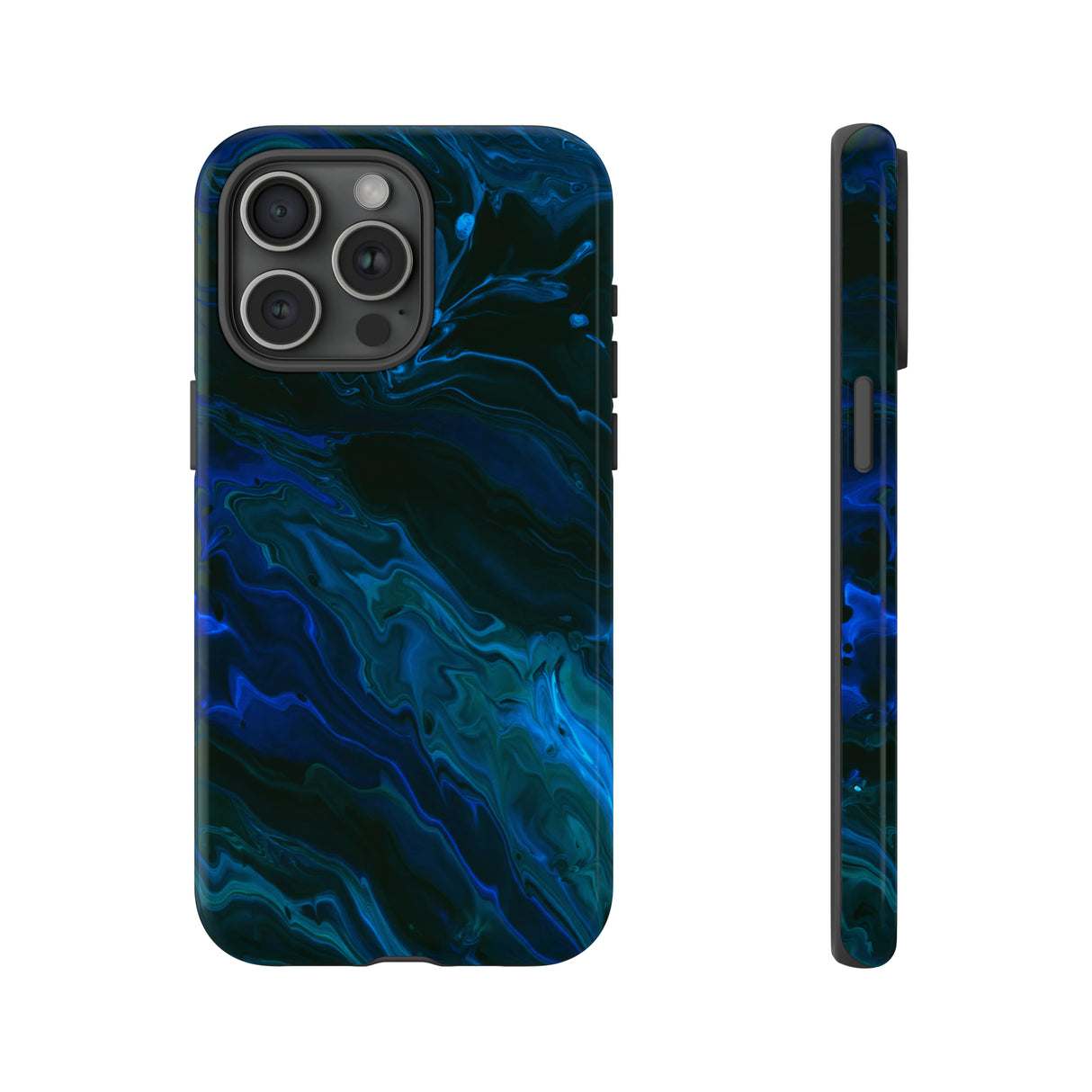 Neon Blue Creative - Protective Phone Case