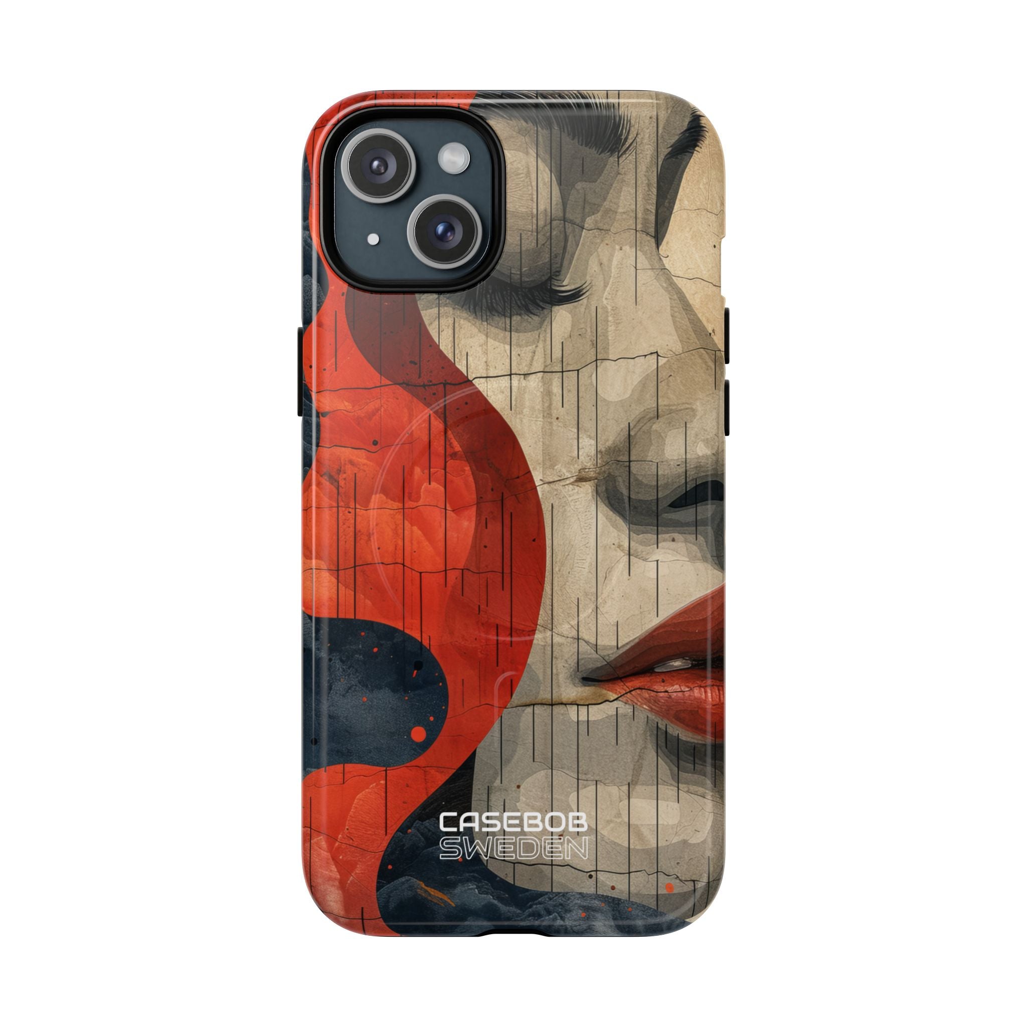 Crimson Flow Profile iPhone 15 - Tough+