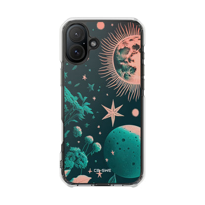 Celestial Botanical Night iPhone Case - Impact