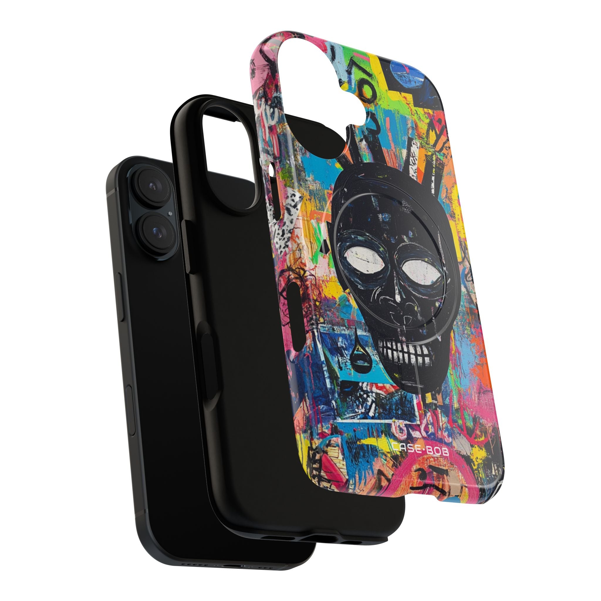 Skull Vortex iPhone 16 Case - Tough+