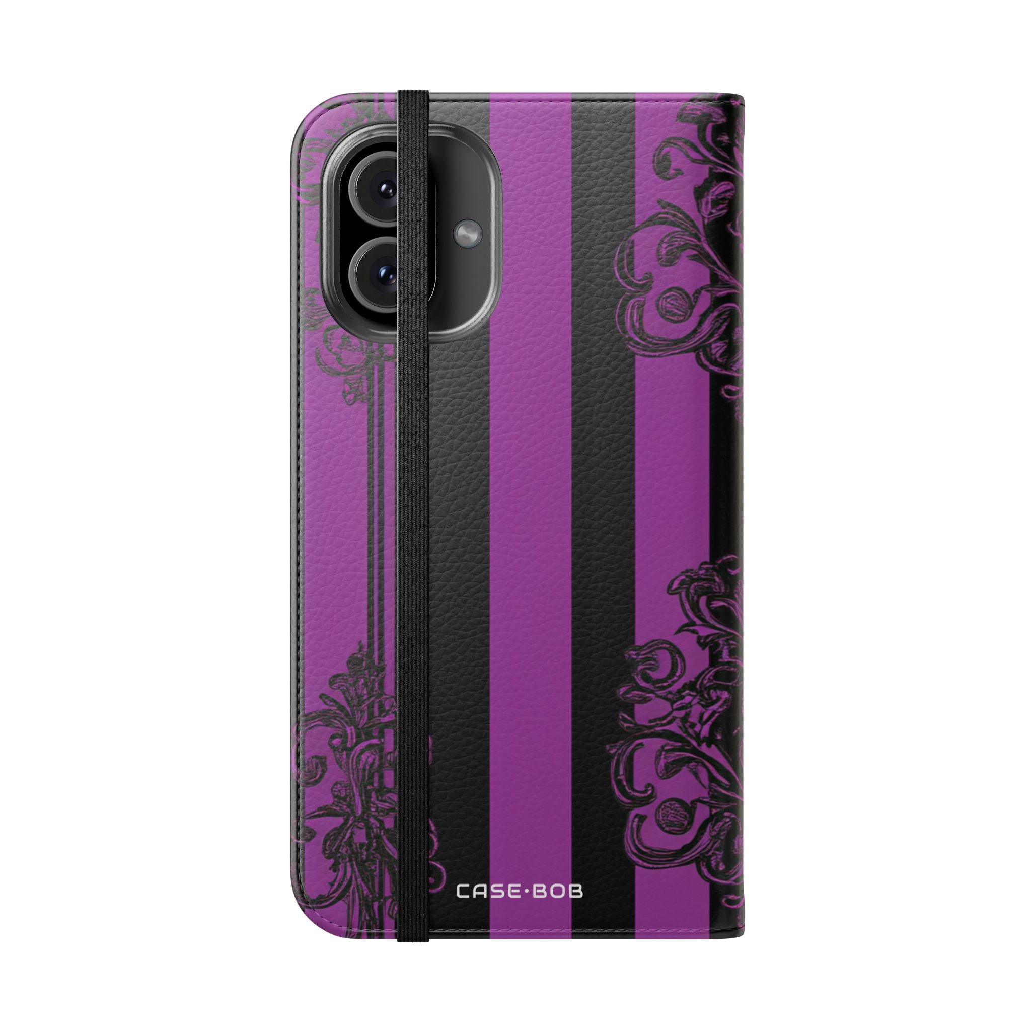 Baroque Stripes - iPhone 16 Plus Case - Wallet