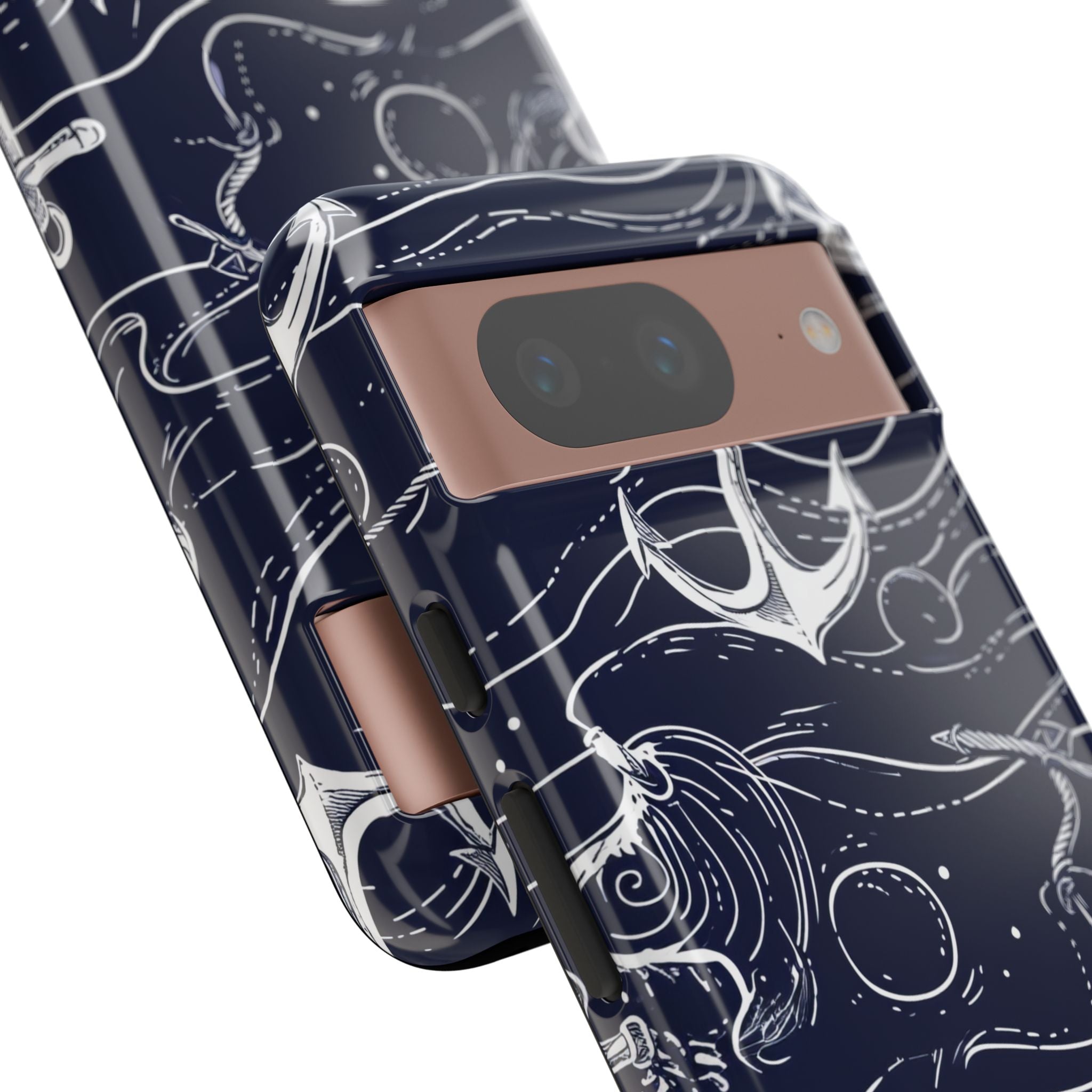 Gradient Anchorflow Waves Google Pixel 8 - Tough Phone Case