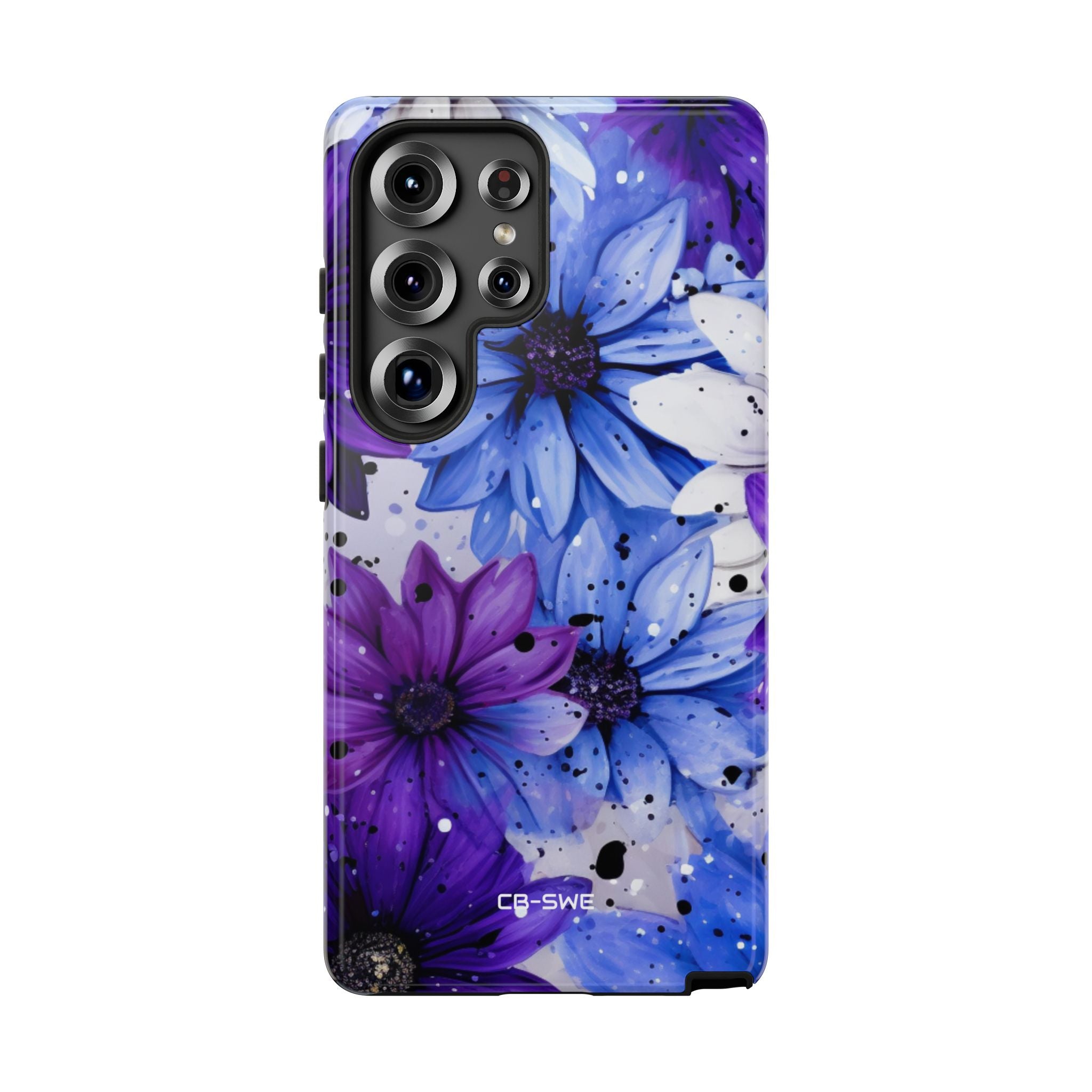 Vivid Splattered Blooms - Samsung Case