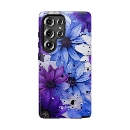 Vivid Splattered Blooms - Samsung Case